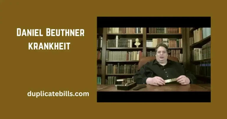 Daniel Beuthner krankheit