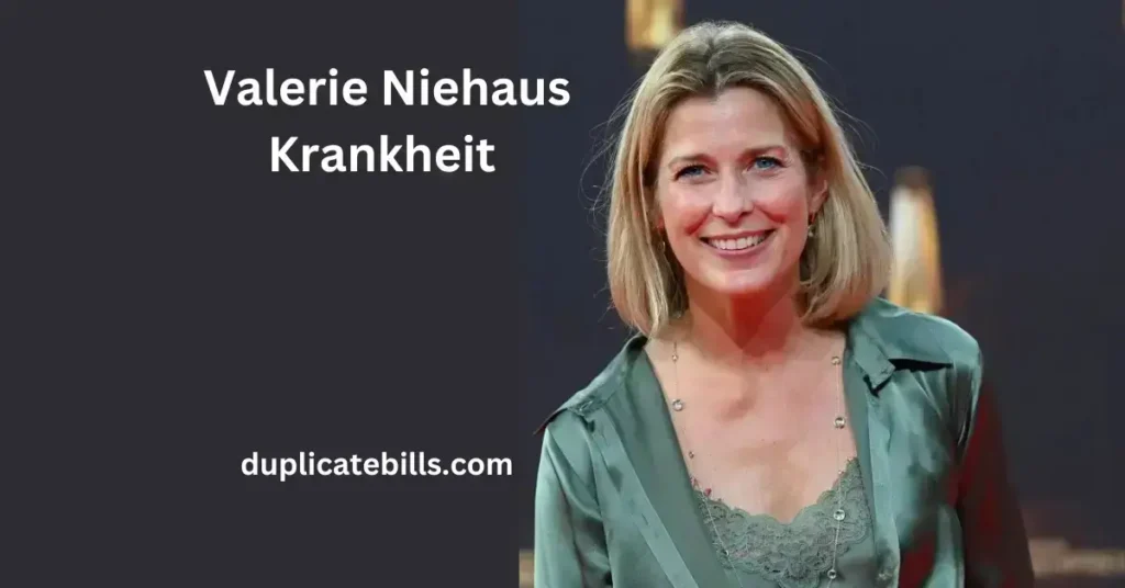 Valerie Niehaus Krankheit