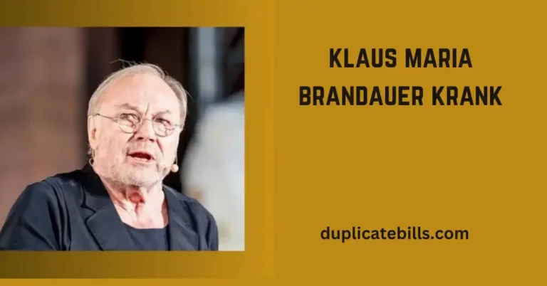 klaus maria brandauer krank