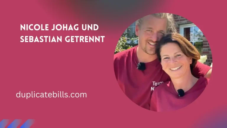 Nicole Johag und Sebastian Getrennt