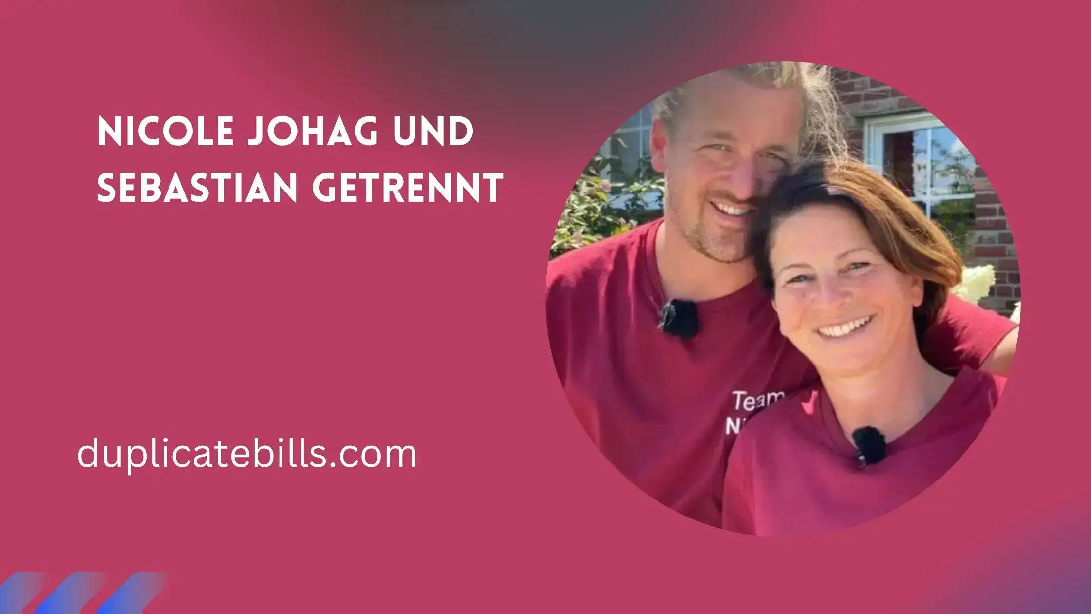 Nicole Johag und Sebastian Getrennt