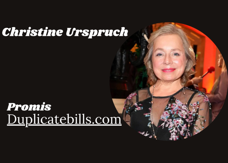 "Christine Urspruch Schlaganfall: Ursachen, Symptome, Karriere und Gesundheitsupdate