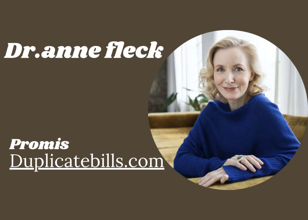 Dr. Anne Fleck: Biografie, Vermögen & Karriere im Überblick