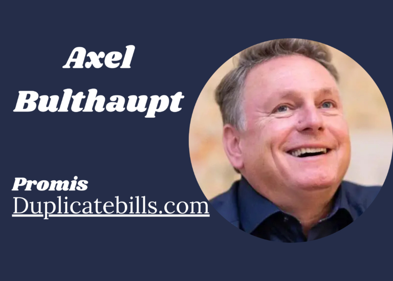 Axel Bulthaupt: Biografie, Vermögen & Gesundheitsstatus