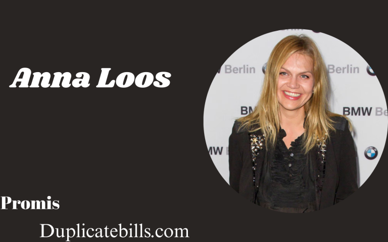Anna Loos: Biografie, Karriere, Privatleben & Vermögen