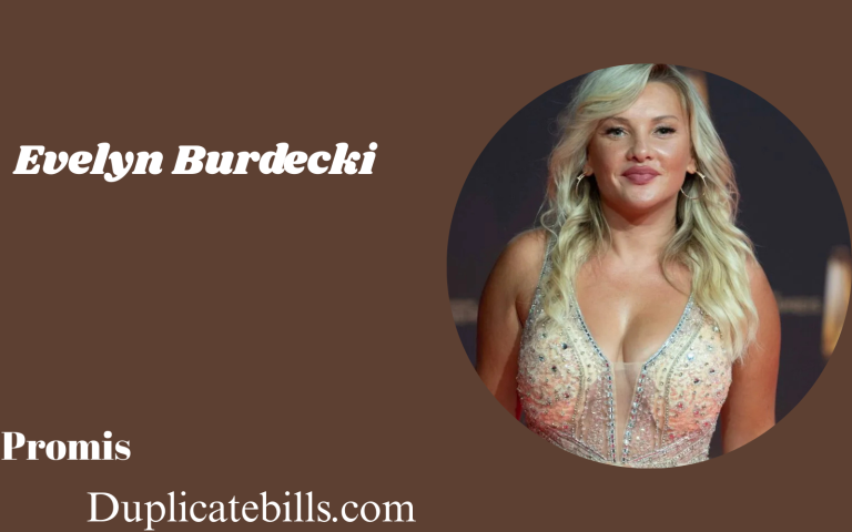 Evelyn Burdecki: Biografie, TV-Karriere, Privatleben, & Vermögen