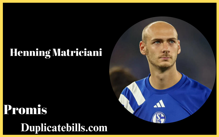 Henning Matriciani: Biografie, Karriere, Verein & Privatleben