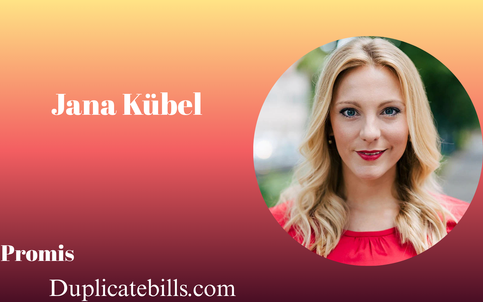 Jana Kübel: Biografie, Karriere, Privatleben & spannende Fakten
