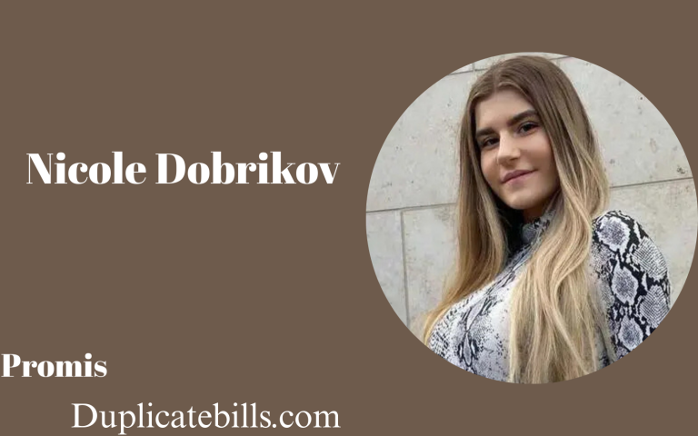 Nicole Dobrikov: Biografie, Herkunft, Karriere & Vermögen