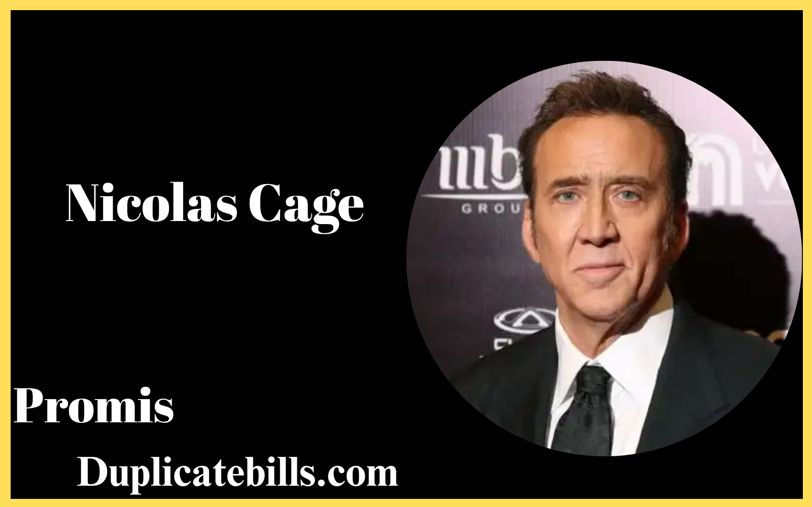 Nicolas Cage: Biografie, Filme, Privatleben, und Vermögen